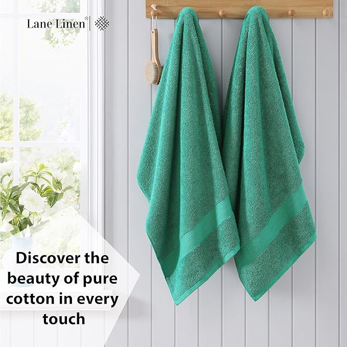 LANE LINEN Bath Towels Pack of 4