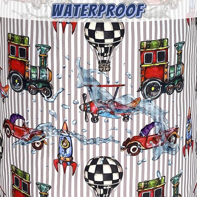 Personalize Cars Printed Laundry Basket Oxford Cloth Foldable Funny Laundry