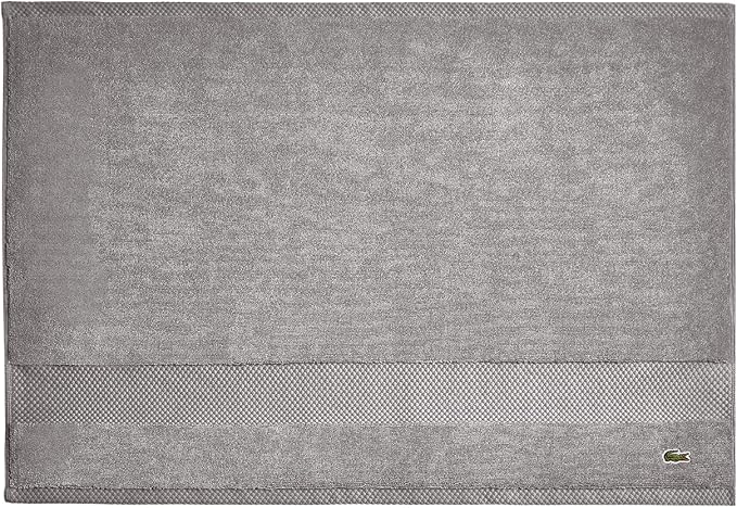 Lacoste Heritage 100% Supima Cotton Tub Mat, Premium Super Soft Bath Towel