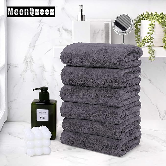 MOONQUEEN 18 Pack Premium Hand Towels