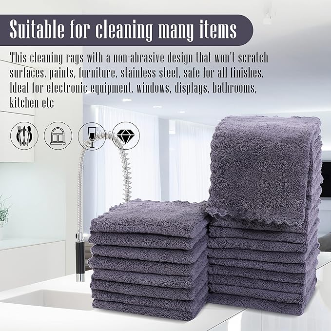 Sunny zzzZZ 24 Pack Kitchen Dishcloths