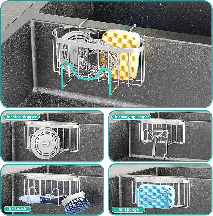 HapiRm Sponge Holder for Kitchen Sink