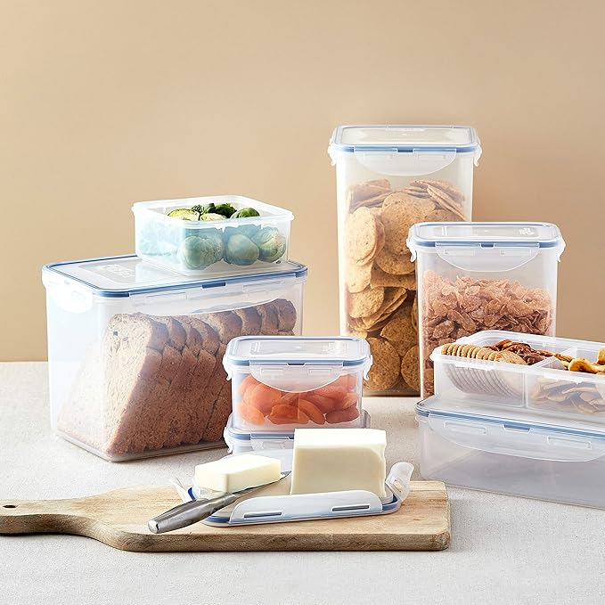 LOCK & LOCK Easy Essentials Food Storage lids/Airtight containers, BPA Free