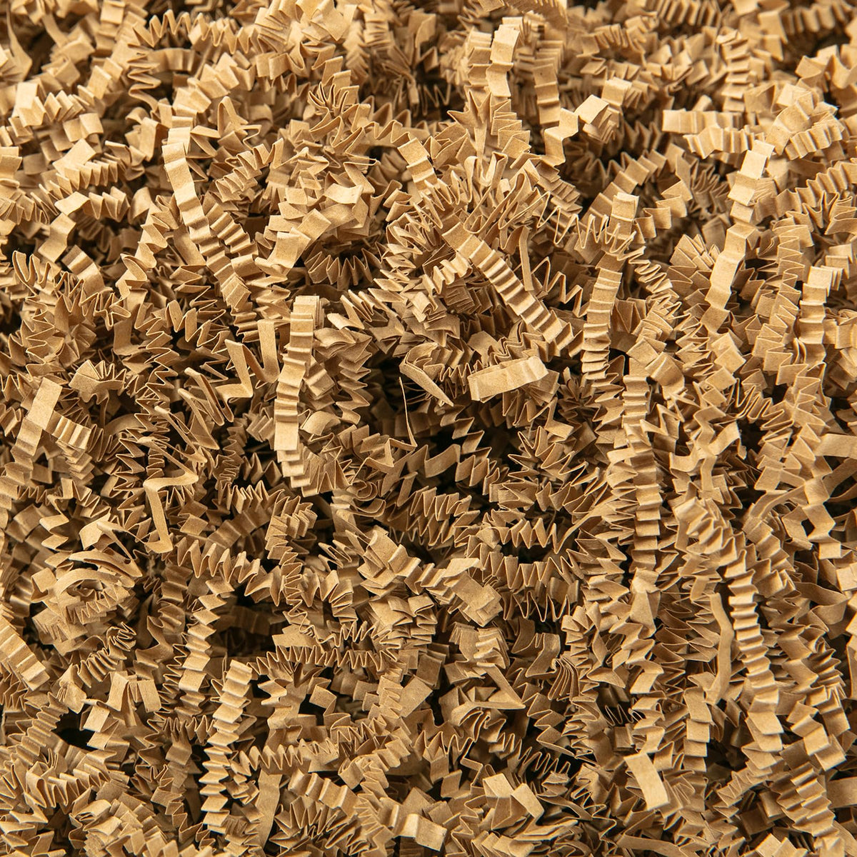 Mefleet 1 LB Crinkle Cut Paper Shred Filler Brown Crinkle Shredded Paper for Gift Box - Gift Basket Bag Filler - Kraft Grass Cushion Stuffing for Christmas Holiday Packaging Wrapping