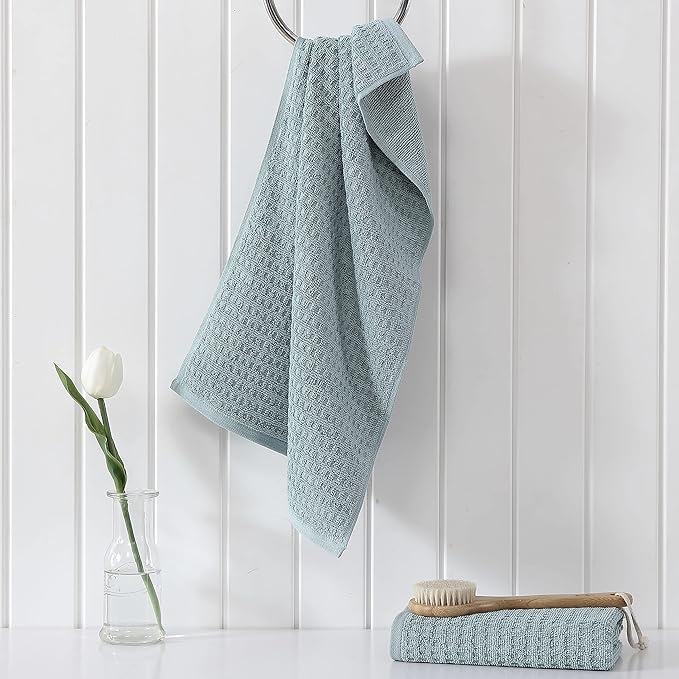 Tommy Bahama- Hand Towel Set, Highly Absorbent Cotton Bathroom Decor, Low