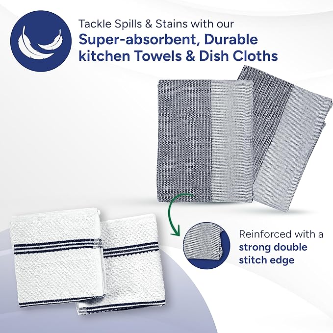Casa Platino Mini Oven Mitts Set, 8-Piece – 500°F Heat Resistant Silicone Oven