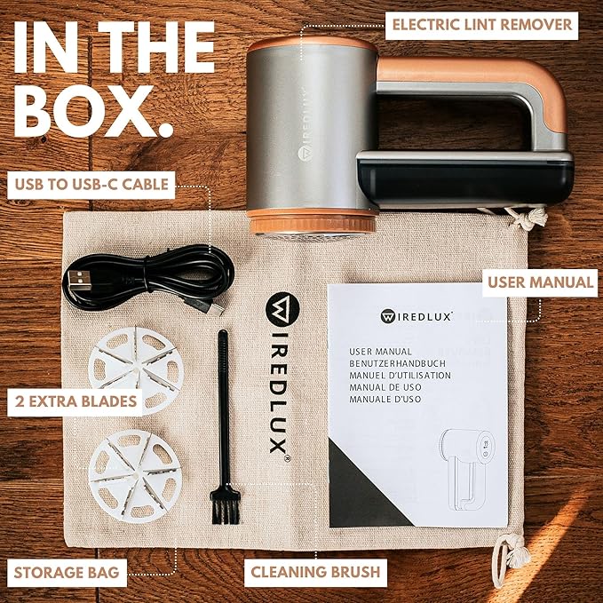 Rechargeable Fabric Shaver