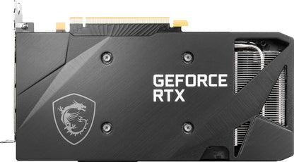 MSI GeForce RTX 3060 VENTUS 2X 12G OC Gaming Graphics Card - 12GB GDDR6, 1807 MHz, PCI Express Gen 4, 192-bit, 3x DP (v1.4), HDMI 2.1 (Supports 4K)