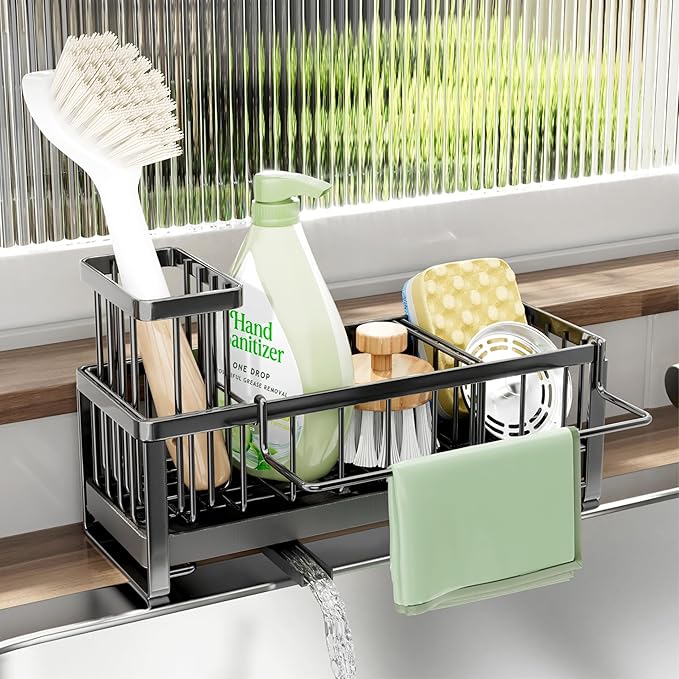 SWTYMIKI Sponge Holder for Kitchen Sink