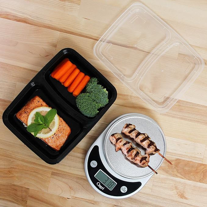 Freshware Meal Prep Containers 2 Compartment