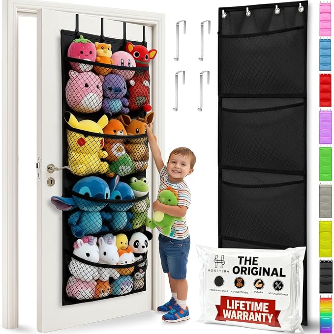 Honeyera The Original Stuffed Animal Storage