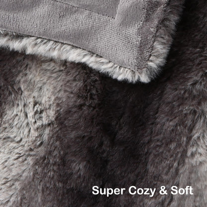 Electric Heated Blanket Full Size 72"x84", Cozy Large Oversized, 5 Heating Levels & 10 Hours Auto Off, Cozy for Bed, Sofa, & Office, Machine Washable, Purple