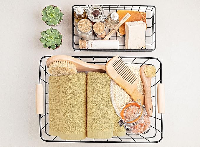 Utopia Towels 12 Pack Cotton Washcloths Set, 100% Ring Spun Cotton, Premium