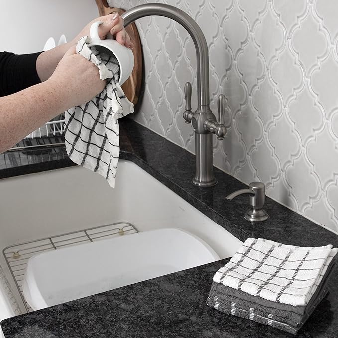 Ritz Premium 3-Pack Kitchen Towel & 6-Pack Dish Cloth Set