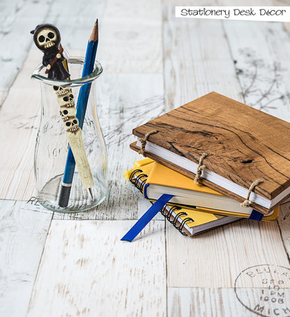 Planet Pens Skull Monster Novelty Pen - Fun Unique Kids and Adults Ballpoint Pen, Cool Skull Monster Writing Pen Instrument For School & Office Desk Decor Accessories