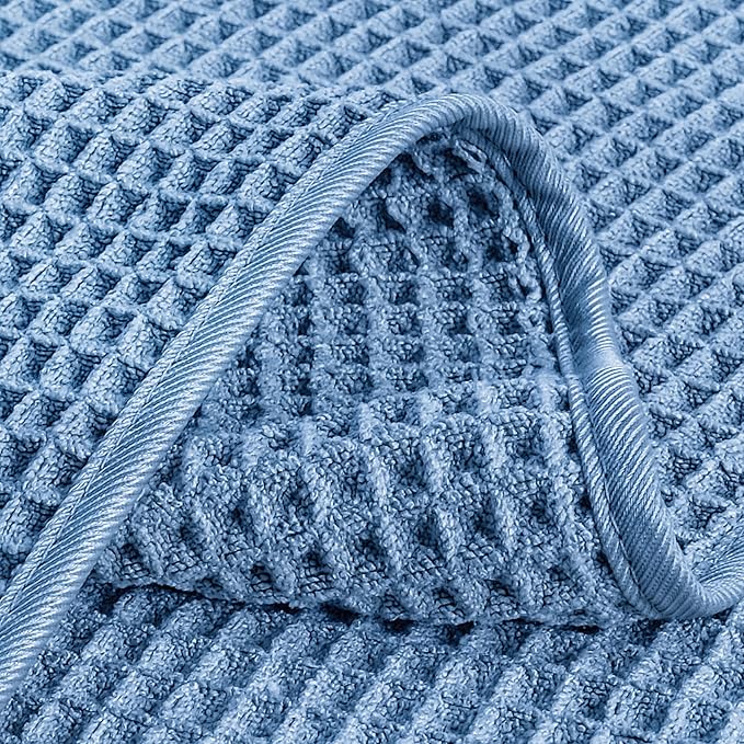 POLYTE 430 GSM Microfiber Lint Free Hand Towel, 16 x 30 in, 4 Pack