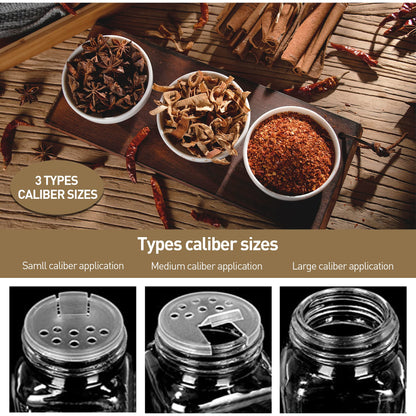 Spice Jars with Lids 25 Pcs, 4oz Square Glass Spice Jars with 150 Labels Shaker Lids 45pcs, 120ml Kitchen Spice Containers with Label Pen, Hose Brush