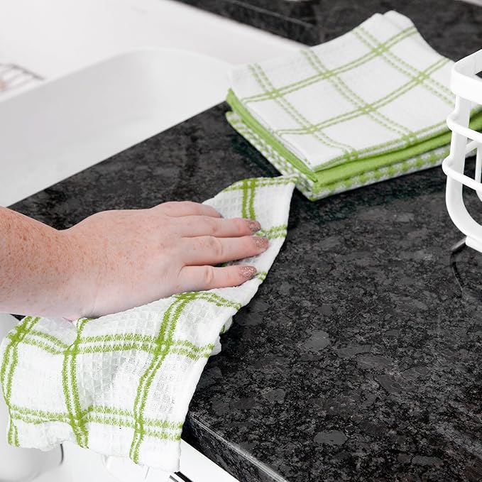 T-Fal Premium Waffle Dish Cloths: Highly Absorbent, Super Soft Long Lasting