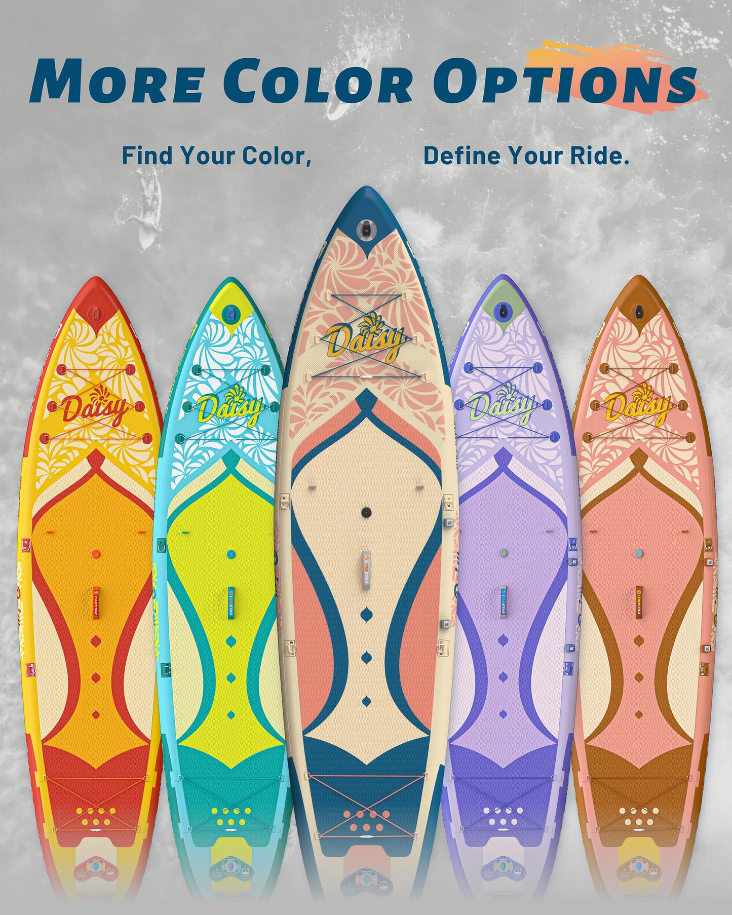 iTAOSTAR D03DP 35" Extra Wide Paddle Board for Better Balance, Inflatable Stand Up Paddle Board with Kayak Seat, Inflatable Paddle Boards for Adults of All Skill Levels with Premium SUP Accessories