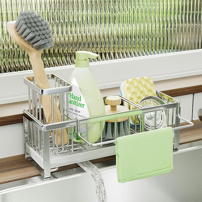 SWTYMIKI Sponge Holder for Kitchen Sink