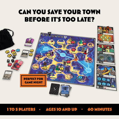 Ravensburger Horrified Games - Universal Monsters - Strategy Board Game - Boost Critical Thinking & Teamwork - Cooperative Gameplay - Unique Monster Challenges - 1 to 5 Players - Adults & Kids 10+