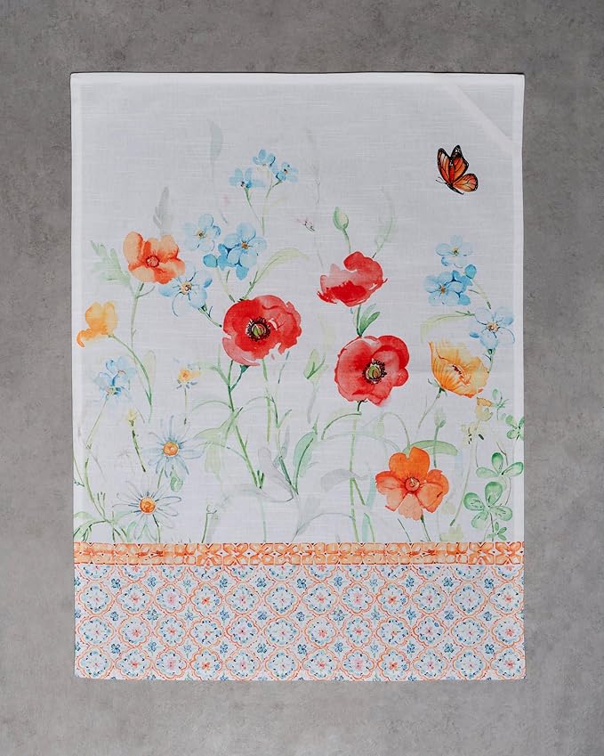Maison d' Hermine Kitchen Towels Set of 3 100% Cotton 27.50" x 20" Reusable