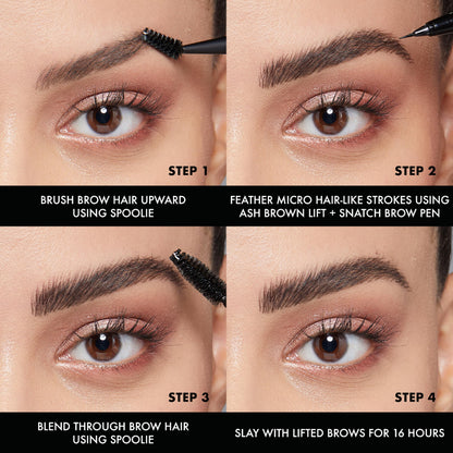 NYX Professional Makeup Lift And Snatch Brow Tint Pen, Smudge-proof, Transfer-proof, Ash Brown