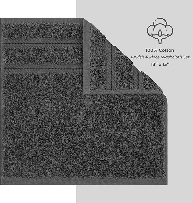 American Soft Linen Luxury Washcloths