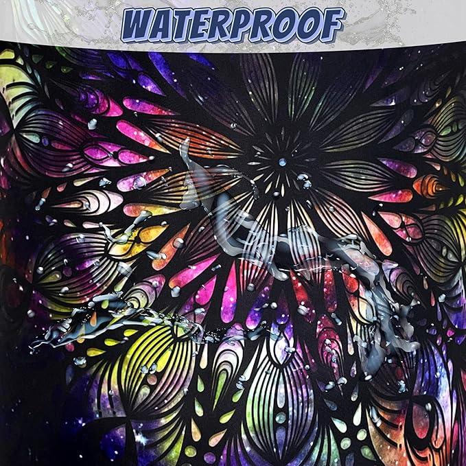 Personalize Mandala Laundry Basket Oxford Cloth Foldable Galaxy Laundry Hamper