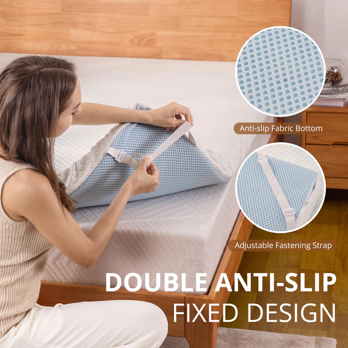 EGO Gel Memory Foam Mattress Topper, 3 Inch Twin with Removable Breathable Soft Cover, Cooling Bed Topper for Comfort Body Support & Pressure Relief, CertiPUR-US Certified