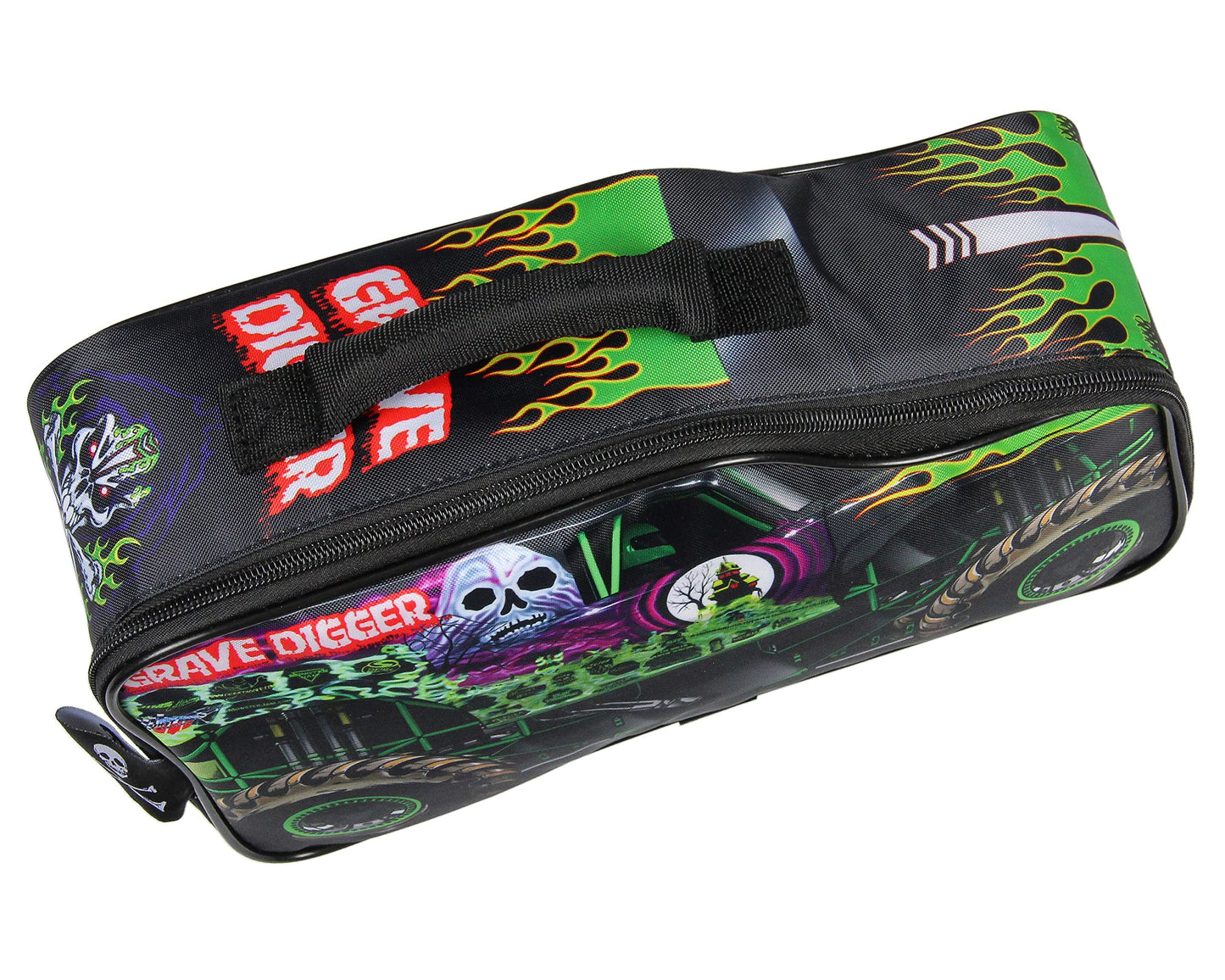 Monster Jam Grave Digger Truck Shaped Insulated Big Large Work Lunch Box Bag