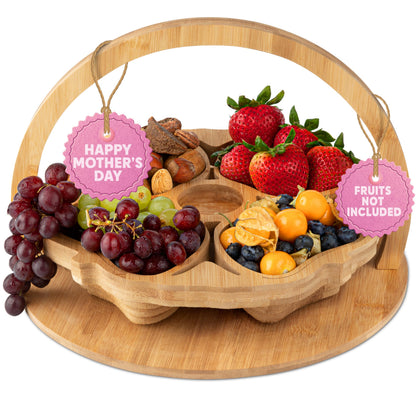 CherryPicked Christmas Holiday Thanksgiving Nuts and Dried Fruit Basket Gift, Valentines Gift Ideas for Edible Food Delivery for Co-Workers Friends Husband Wife
