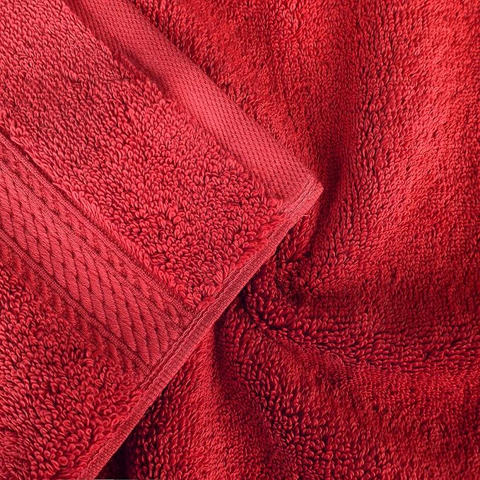 SUPERIOR Egyptian Cotton Pile Bath Sheet Set of 2, Ultra Soft Luxury Towels