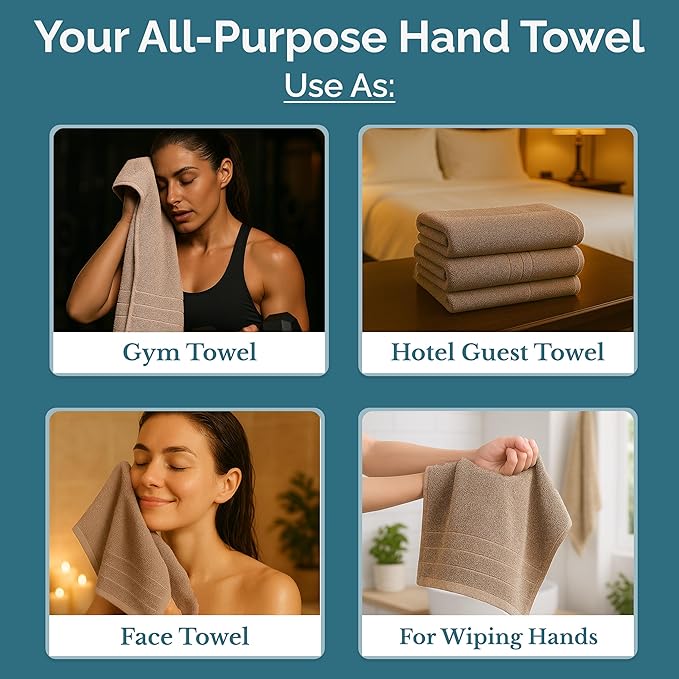 Casa Platino Bathroom Hand Towels