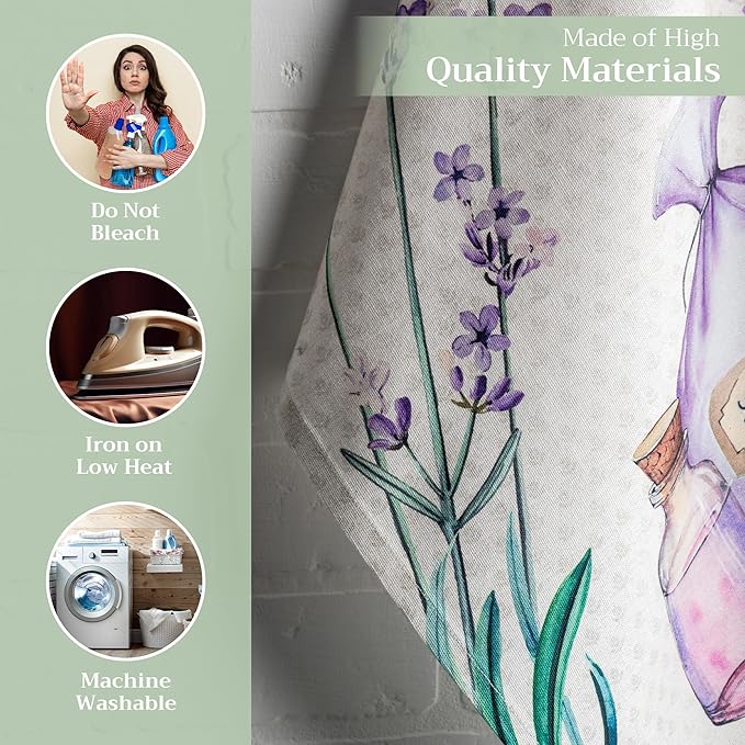 Maison d' Hermine Kitchen Towels Set of 3 100% Cotton 27.50" x 20" Reusable