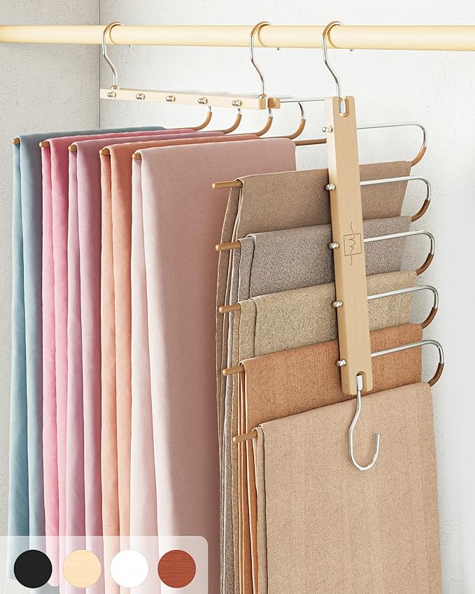 MORALVE Pants Hangers Space Saving