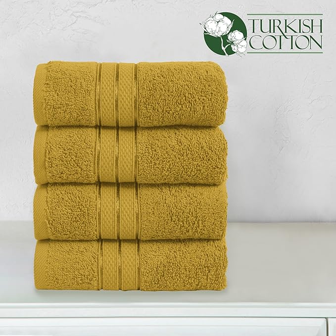 Elegant Comfort Three Line Popcorn Towel Set
