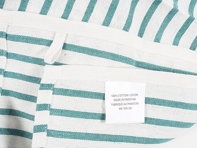 KAF Home Assorted Flat Kitchen Towels | 100% Cotton