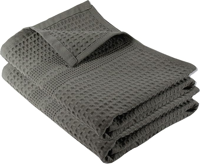 GILDEN TREE Waffle Hand Towels for Bathroom Quick Dry Towel Super Absorbent
