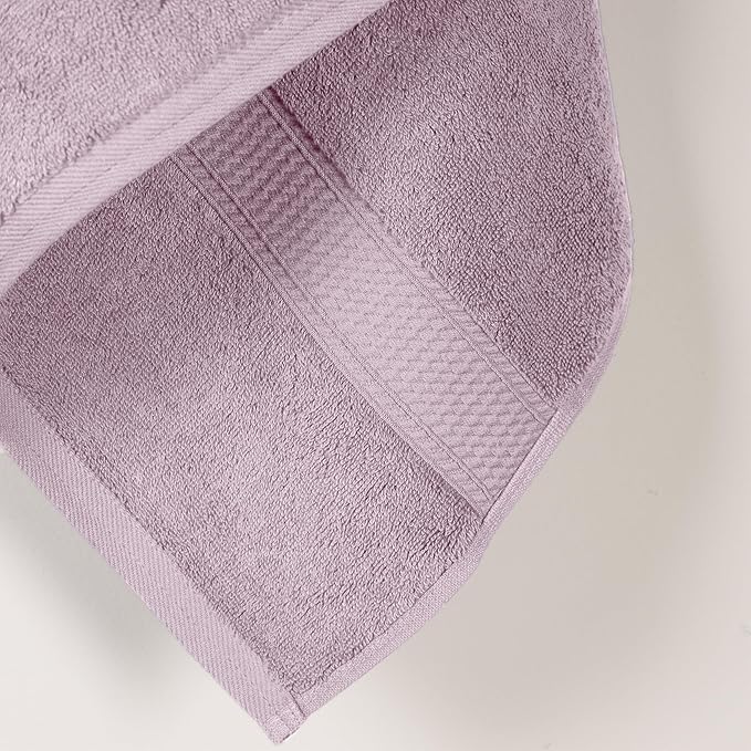 SUPERIOR Egyptian Cotton Pile Bath Towel Set of 2, Ultra Soft Luxury Towels