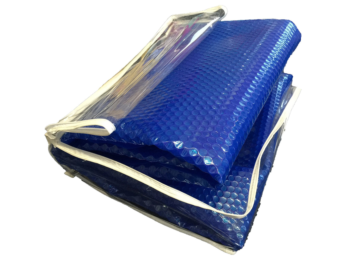 Happy Hot Tubs Quality 7ft x 7ft. Thermal Floating Spa Blanket Hot Tub Cover 400 Micron Bubble