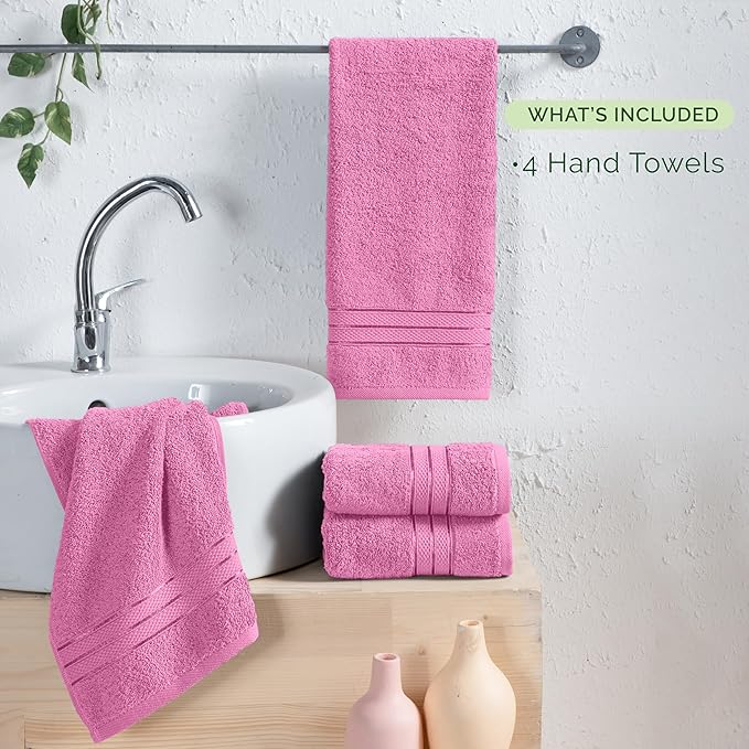 Elegant Comfort Three Line Popcorn Towel Set