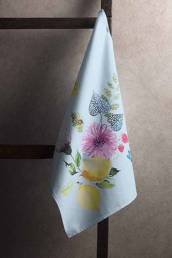 Maison d' Hermine Kitchen Towels Set of 3 100% Cotton 27.50" x 20" Reusable