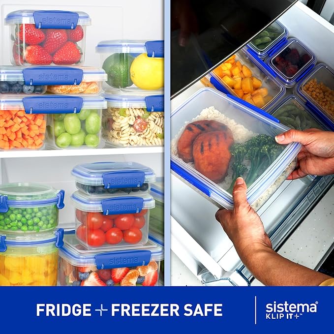 Sistema KLIP IT Food Storage Container, 7 L, Airtight & Stackable