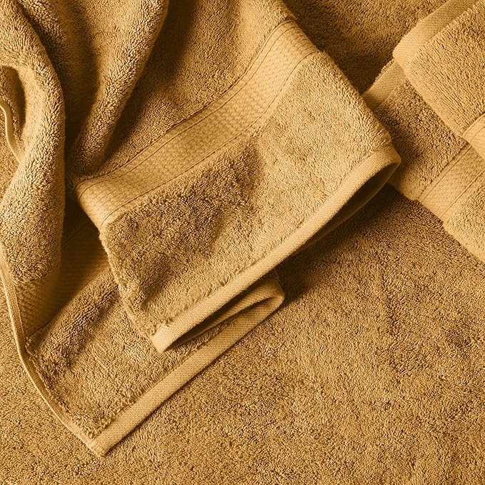 Superior Egyptian Cotton Pile 3-Piece Towel Set, Includes 1 Bath, 1 Hand