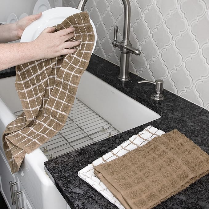 Ritz Premium 3-Pack Kitchen Towel & 6-Pack Dish Cloth Set