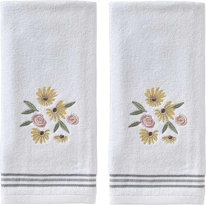 SKL Home by Saturday Knight Ltd. Tossed Flowers Hand Towel