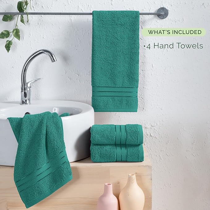 Elegant Comfort Three Line Popcorn Towel Set