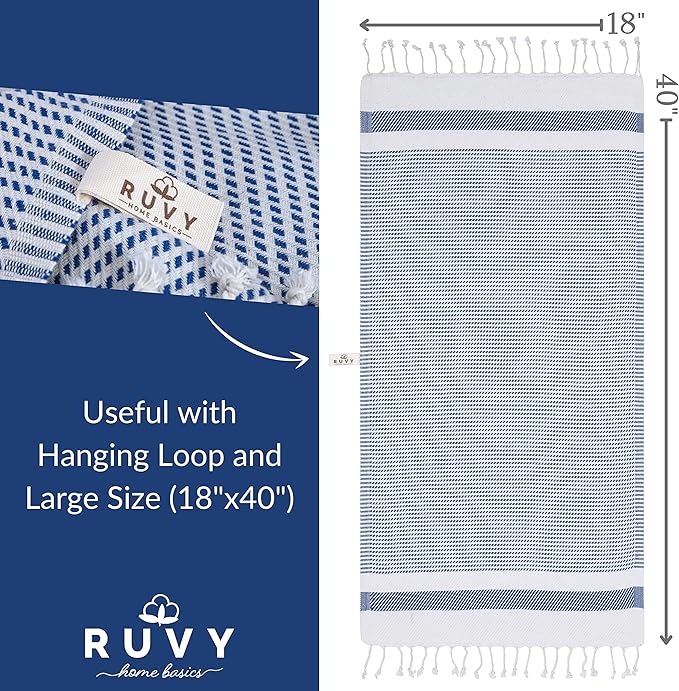 Ruvy Home Basics Turkish Hand Towels