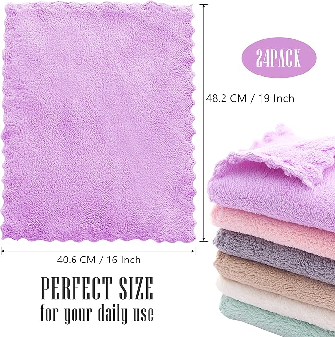 24 Pack Kitchen Dishcloths